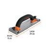 100436 - Lijadora manual base de aluminio 8 x 24 cm, Truper