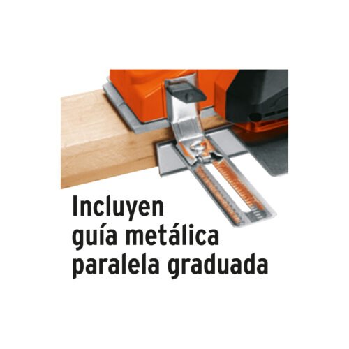 100502.3 100502 - Cepillo eléctrico 3-1/4", 850W, TRUPER PRO