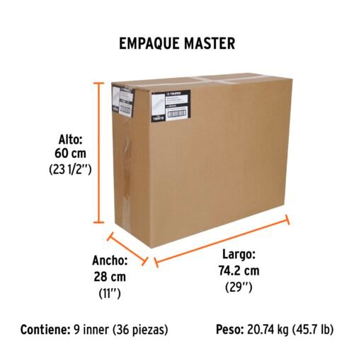 100518.6 100518 - Bolsa con 100 cuñas para nivelación de azulejos, TRUPER