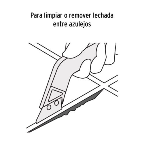 100650.3 100650 - Raspador de lechada con cuchillas de 2", TRUPER