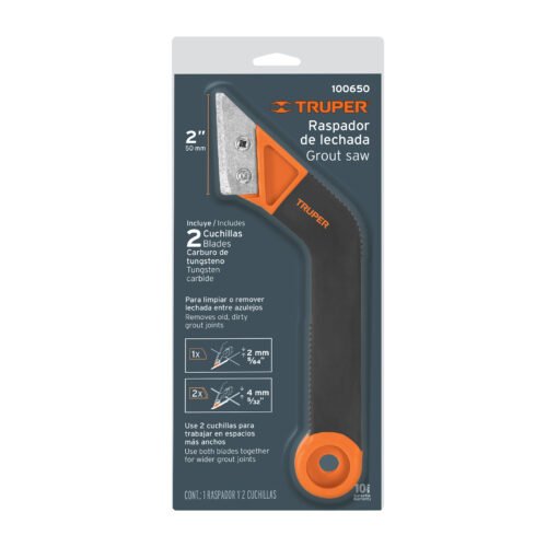 100650.4 100650 - Raspador de lechada con cuchillas de 2", TRUPER