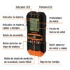 100651 - Detector de materiales detrás de muros, profundidad máx 12cm