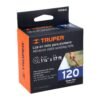 100661 - Rollo de 5 m de lija para plomero grano 120 ancho 1-1/2"