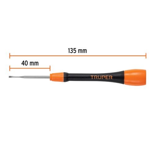 100667 - Desarmador de precisión plano de 1.8 mm mango ergonómico