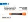 100680 - Desarmador de precisión de cruz PH1 mango ergonómico, Truper