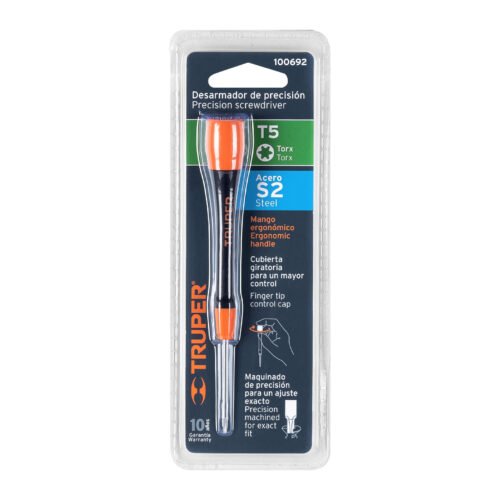 100692 - Desarmador de precisión punta torx T5 mango ergonómico