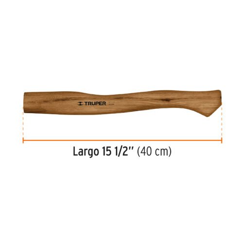 100751 - Mango hickory 15 1/2" para hacha cazadora y europea 1-3/4 lb