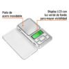 100786.1 100786 - Báscula electrónica de bolsillo, de pilas, 500 g, Truper