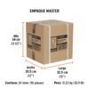 100786.5 100786 - Báscula electrónica de bolsillo, de pilas, 500 g, Truper