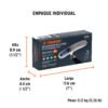 100787.3 100787 - Báscula electrónica para equipaje, de pilas, 50 kg, Truper