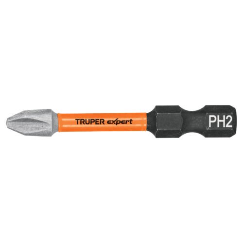 100820 - Estuche con 5 puntas de cruz PH2 de impacto largo 2", Expert