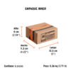 100820 - Estuche con 5 puntas de cruz PH2 de impacto largo 2", Expert