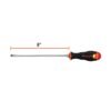 100833 - Desarmador plano 1/4" x 8" mango Comfort Grip, Truper