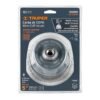 100859 - Carda copa 5" alambre ondulado fino, Multi-rosca, Truper