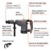 100869.1 100869 - Rotomartillo SDS Max 9kg, 15J, 1500W, TRUPER EXPERT