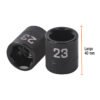 100896 - Dado de impacto de 23 mm, 6 puntas, cuadro 1/2", Truper