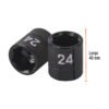 100897 - Dado de impacto de 24 mm, 6 puntas, cuadro 1/2", Truper