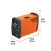 100900 - Mini soldadora inversora 100A, 127V, TRUPER