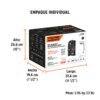 100900 - Mini soldadora inversora 100A, 127V, TRUPER
