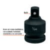 100906.1 100906 - Adaptador de impacto 1/2" (H) x 3/8" (M), Truper