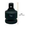 100906.2 100906 - Adaptador de impacto 1/2" (H) x 3/8" (M), Truper