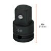 100907 - Adaptador de impacto 1/2" (H) x 3/4" (M), Truper