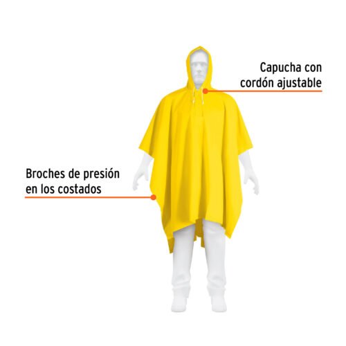 100915.1 100915 - Poncho o capamanga doble capa, Truper Expert