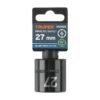 100920 - Dado de impacto de 27 mm, 6 puntas, cuadro 1/2", Truper