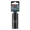 100921.3 100921 - Dado largo impacto de 22 mm, 6 puntas, cuadro 1/2", Truper