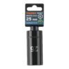 100924.3 100924 - Dado largo impacto de 25 mm, 6 puntas, cuadro 1/2", Truper
