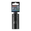 100926.3 100926 - Dado largo impacto de 27 mm, 6 puntas, cuadro 1/2", Truper