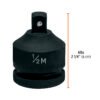 100949 - Adaptador de Impacto 3/4" (H) x 1/2" (M), Truper
