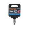 100974 - Dado de 5 mm, 12 puntas, cuadro 1/4", Truper