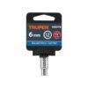 100978.3 100978 - Dado de 6 mm, 12 puntas, cuadro 1/4", Truper
