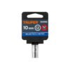 100982.3 100982 - Dado de 10 mm, 12 puntas, cuadro 1/4", Truper