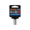 100986 - Dado de 12 mm, 12 puntas, cuadro 1/4", Truper
