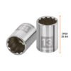 100987 - Dado de 13 mm, 12 puntas, cuadro 1/4", Truper