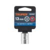 100987 - Dado de 13 mm, 12 puntas, cuadro 1/4", Truper