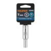 100992.3 100992 - Dado largo de 7 mm, 6 puntas, cuadro 3/8", Truper