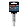 100994.3 100994 - Dado largo de 9 mm, 6 puntas, cuadro 3/8", Truper