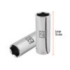 101009 - Dado largo de 21 mm, 6 puntas, cuadro 1/2", Truper