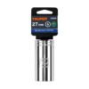 101015.3 101015 - Dado largo de 27 mm, 6 puntas, cuadro 1/2", Truper