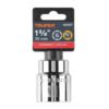 101017.2 101017 - Dado de 1-3/8", 6 puntas, cuadro 3/4", Truper