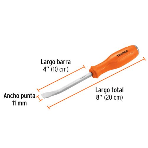 101048 - Barra de palanca de 8", Truper