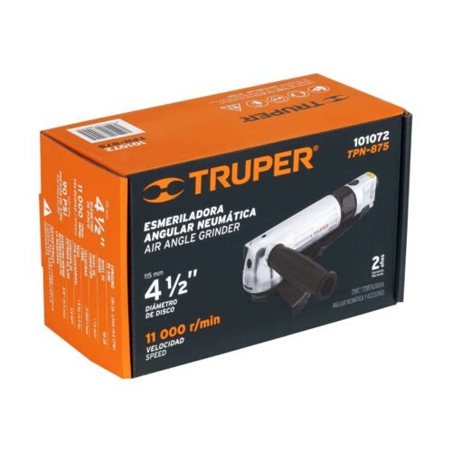 101072.3 101072 - Esmeriladora angular neumática 4-1/2", Truper