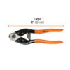 101097 - Cortador de 8" de cable y alambre, Truper