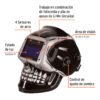 101111.1 101111 - Careta electrónica p/soldar, panel digital, calavera, 9 a 13