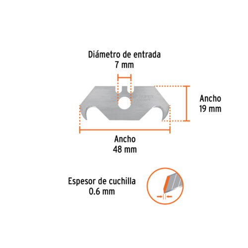 101118.2 101118 - Dispensador con 10 cuchillas para acrílico para NV-7X y NM-6