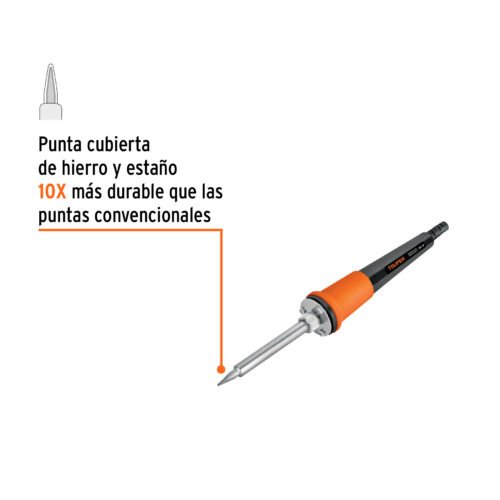101119 - Cautín 25 W profesional tipo lápiz para electrónica, Truper