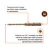 101142 - Broca SDS Plus 3/16 x 4", Truper